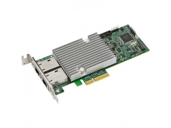 Network card Supermicro AOC-STGS-I2T (2x RJ45, 10GbE)